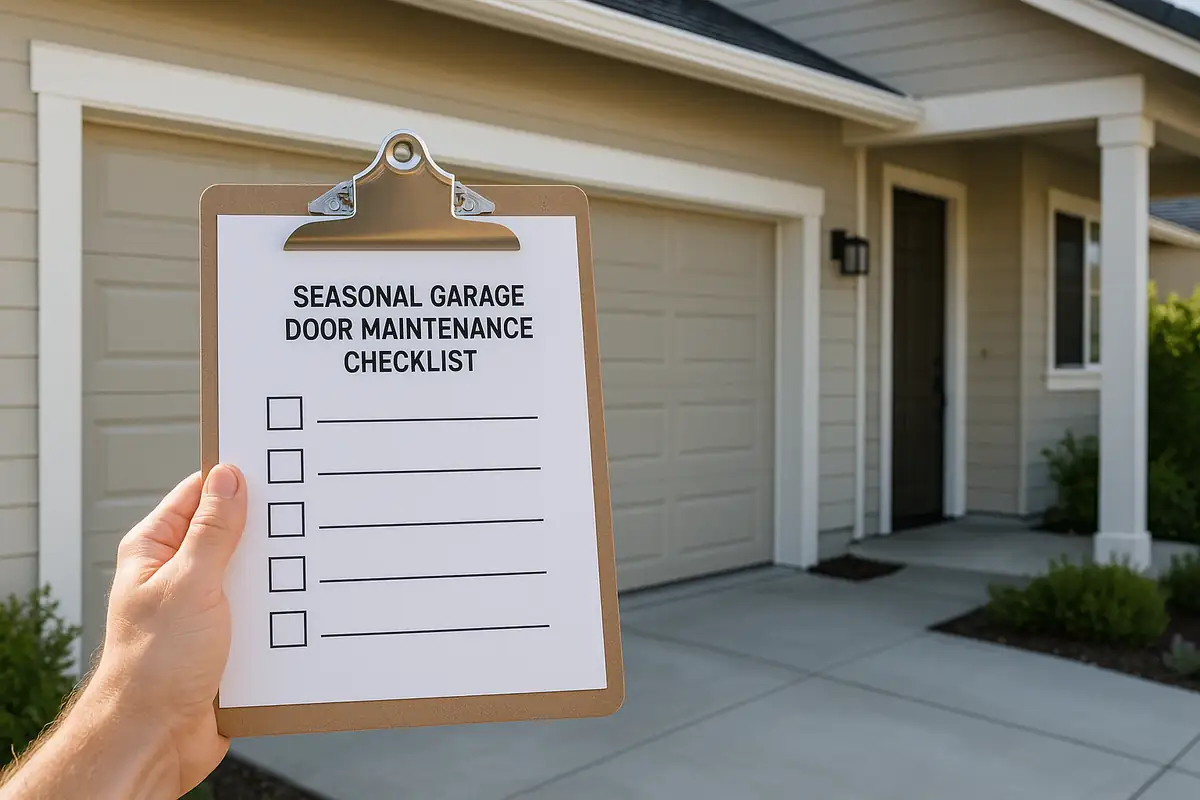 Seasonal Garage Door Maintenance Checklist for Downey, CA – California Garage Door Repair