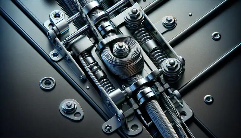 Garage Door Cable Repair — Workman