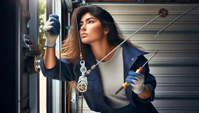 Garage Door Cable Repair — Belvedere