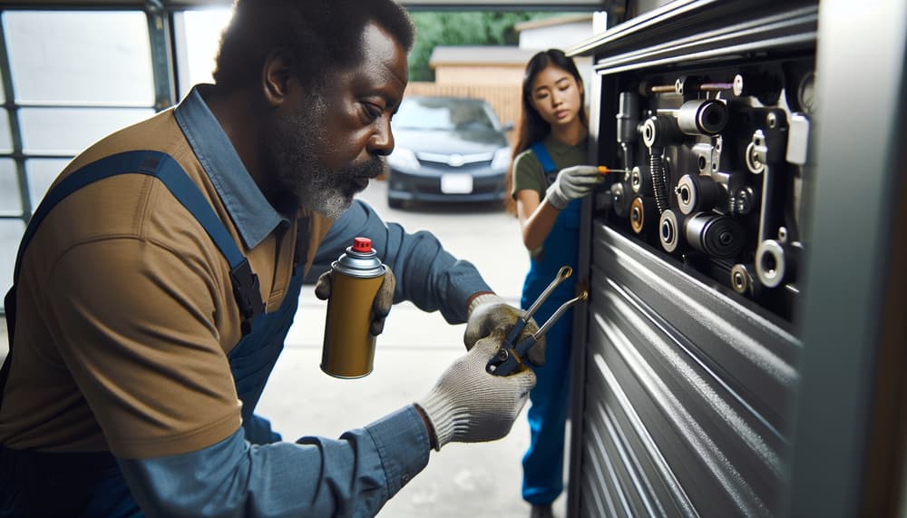 Garage Door Maintenance in Downey