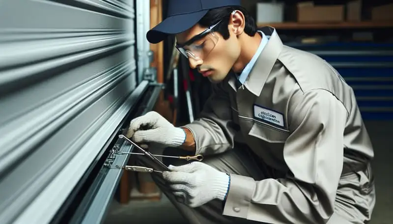 Garage Door Track Repair — South Gate