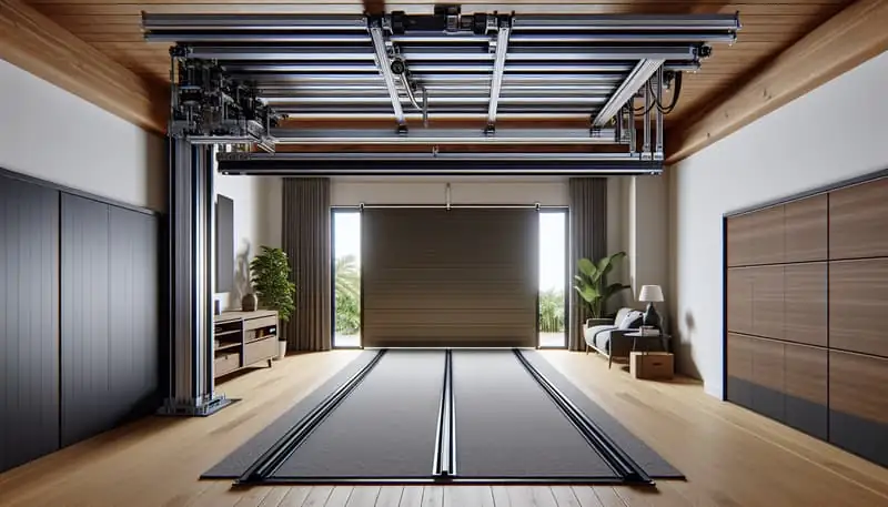 Garage Door Track Repair — Central-Alameda