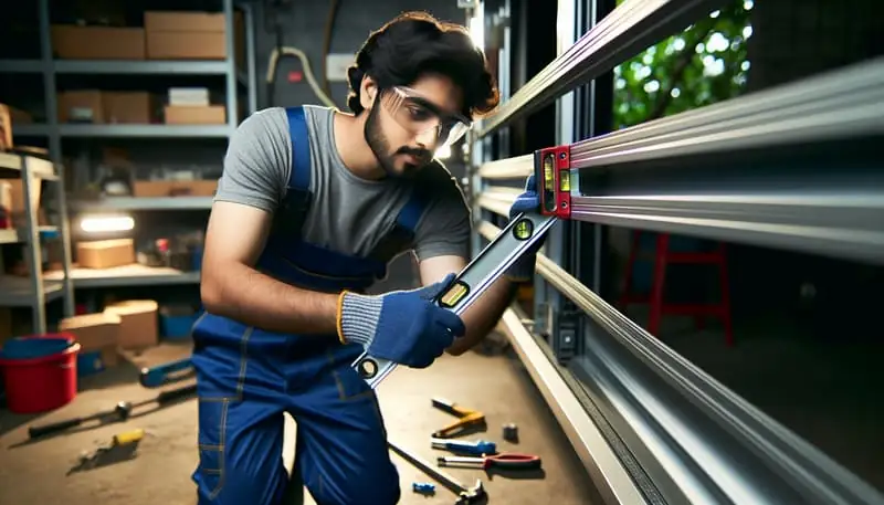Garage Door Track Repair — West Whittier