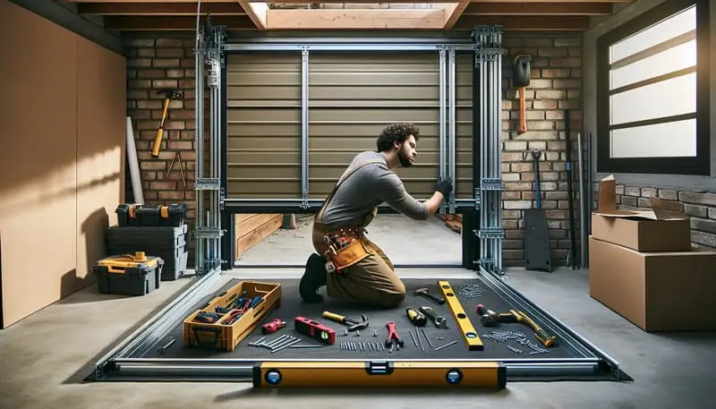Garage Door Track Repair — Pico Rivera